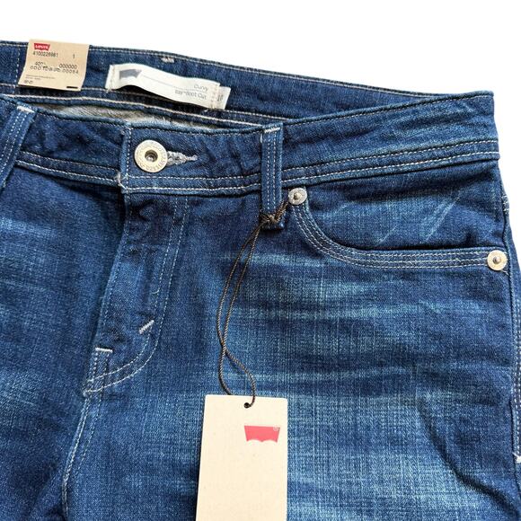 Levis Womens 529 Curvy Bootcut Jeans Medium Wash Denim Size 10 - Picture 5 of 11